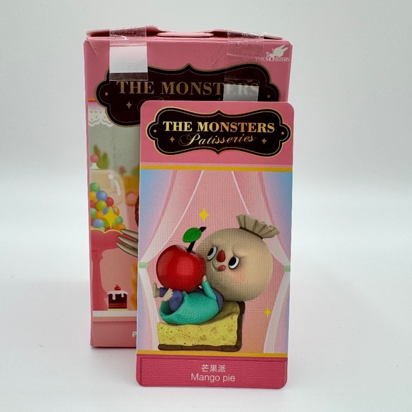 POP MART Labubu THE MONSTERS Patisseries Series Figure - Mango Pie - Picture 1 of 3